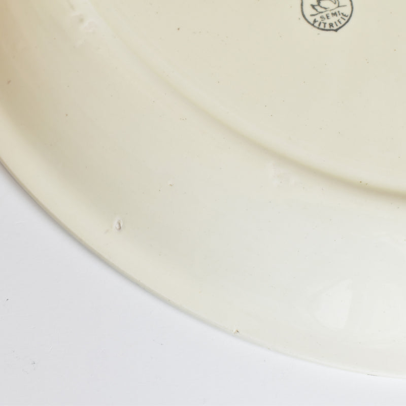 Vintage Oval Platter, Saint-Amand Ceranord Michel