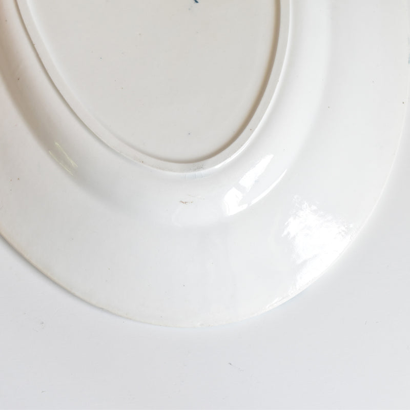 Antique Oval Platter Clairfontaine Cyclamens (Cyclamen) Small