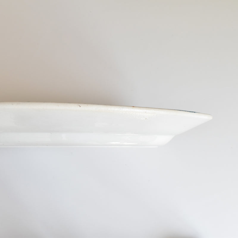 Antique Oval Platter Clairfontaine Cyclamens (Cyclamen) Small
