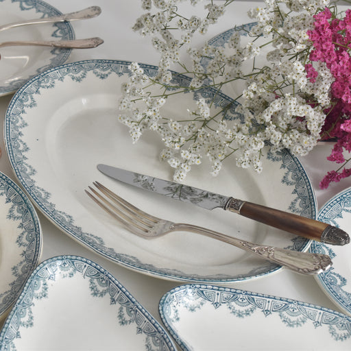 アンティークオーヴァルプレート VveGクレールフォンテーヌ Récamier（レカミエ）