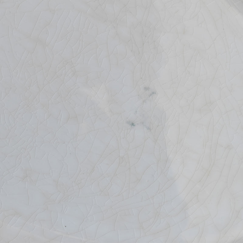 Antique Oval Plate Creil et Montereau Labrador