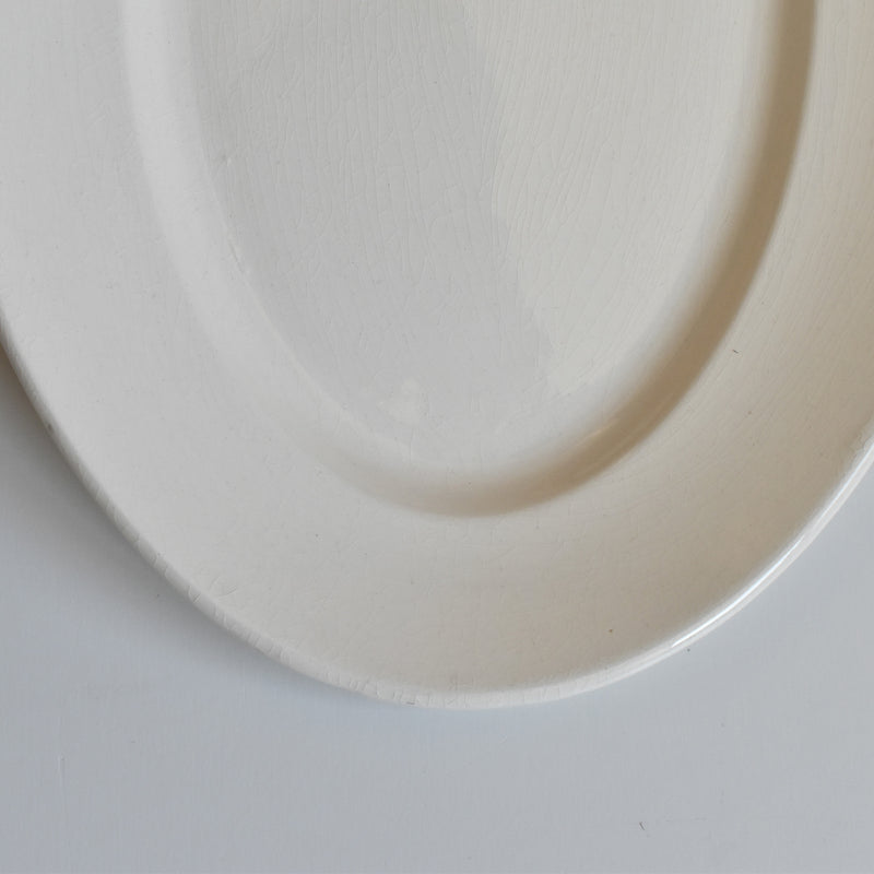 Vintage Oval Plate, Digoin & Sarreguemines