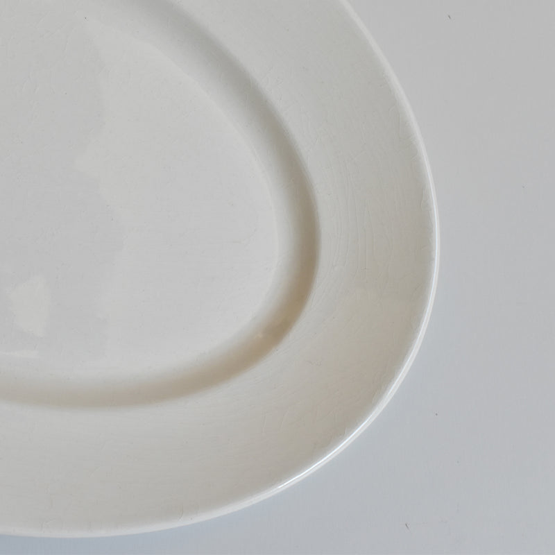 Vintage Oval Plate, Digoin & Sarreguemines