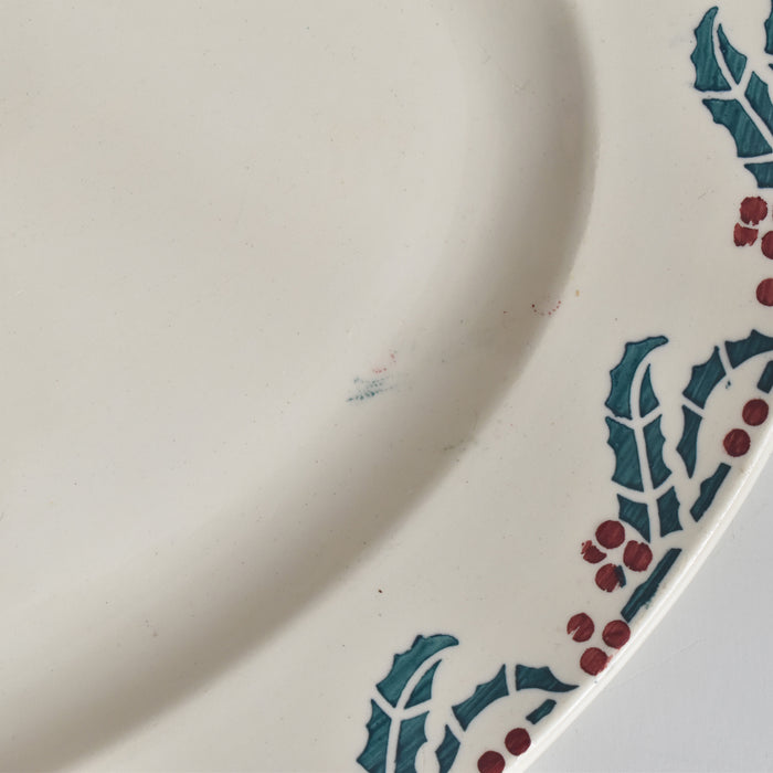 ヴィンテージオーヴァルプレート ディゴワン＆サルグミンヌ Houx（柊）