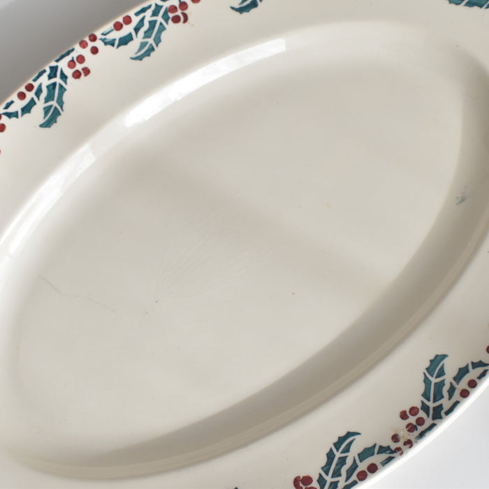 ヴィンテージオーヴァルプレート ディゴワン＆サルグミンヌ Houx（柊）