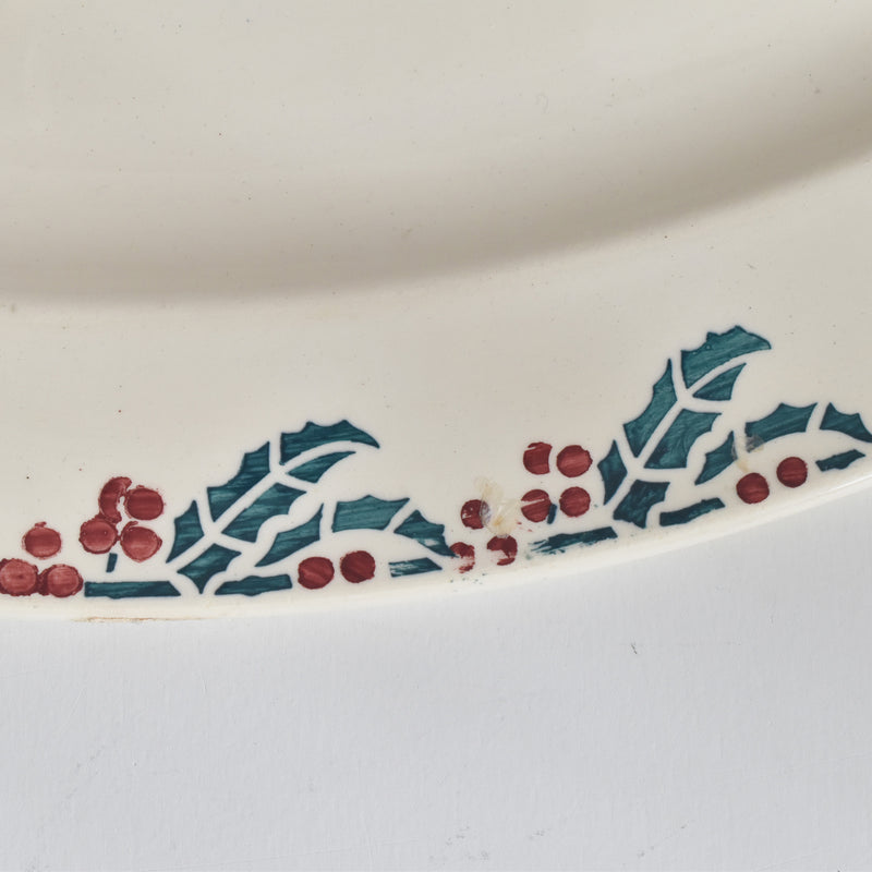 ヴィンテージオーヴァルプレート ディゴワン＆サルグミンヌ Houx（柊）