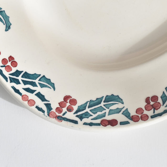 ヴィンテージオーヴァルプレート ディゴワン＆サルグミンヌ Houx（柊）