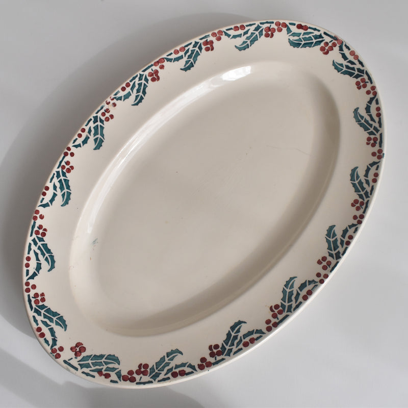 ヴィンテージオーヴァルプレート ディゴワン＆サルグミンヌ Houx（柊）