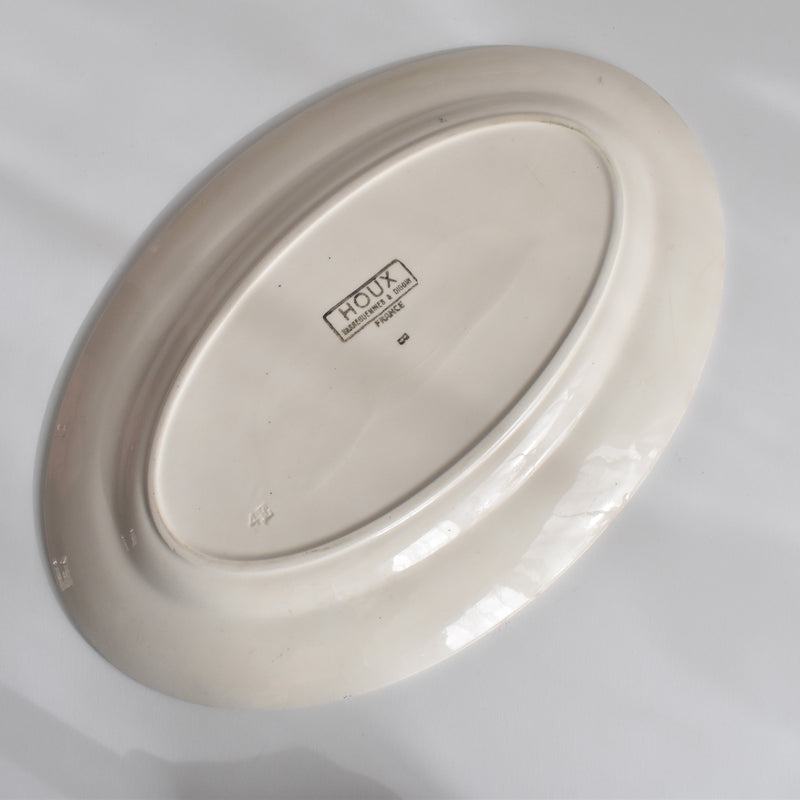 ヴィンテージオーヴァルプレート ディゴワン＆サルグミンヌ Houx（柊）