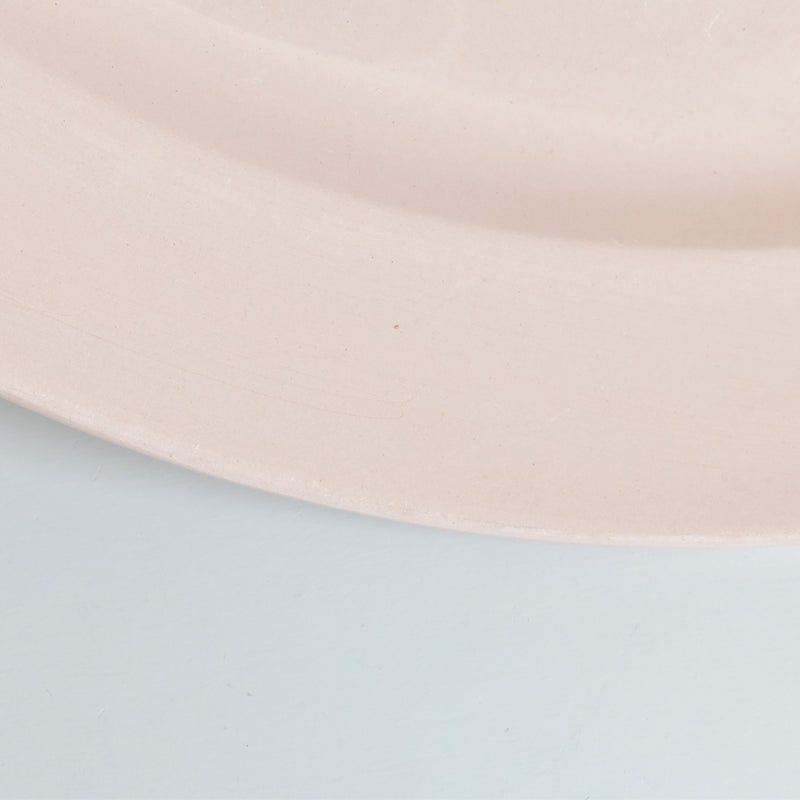 Vintage Oval Platter Digoin & Sarreguemines Pink