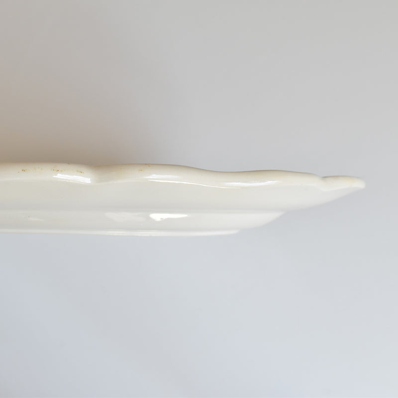 Vintage Oval Platter Digoin & Sarreguemines Rohan (Scalloped Edge)