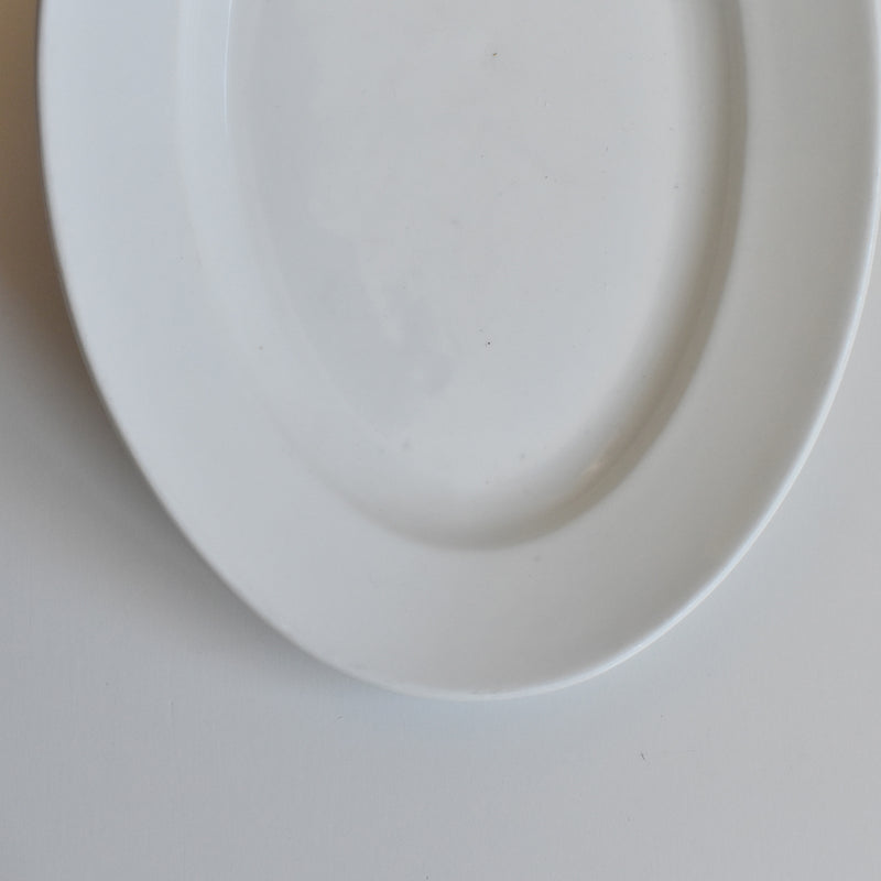 Antique Oval Plate, Pillivuyt Mehun