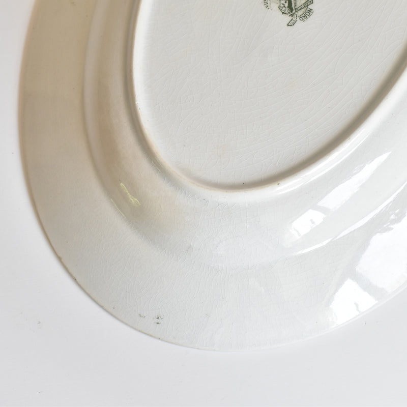 Vintage Oval Platter, Moulin des Loups Mûrier