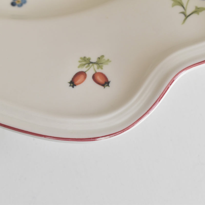 ヴィンテージオーヴァル大皿 ビレオイ＆ボッホ Petite Fleur（プチットフルール）