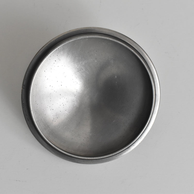 Vintage Pewter Bonbonniere Flower Rose Design
