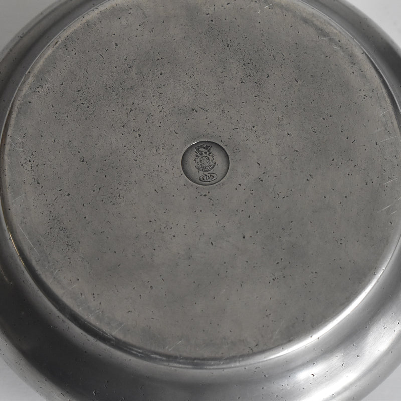 Vintage Pewter Bonbonniere Flower Rose Design