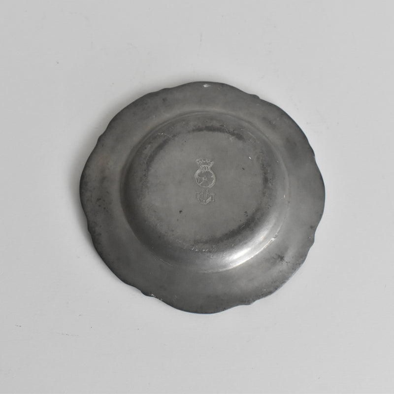 Vintage Pewter Bottle Coaster M