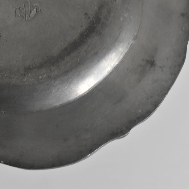 Vintage Pewter Bottle Coaster M