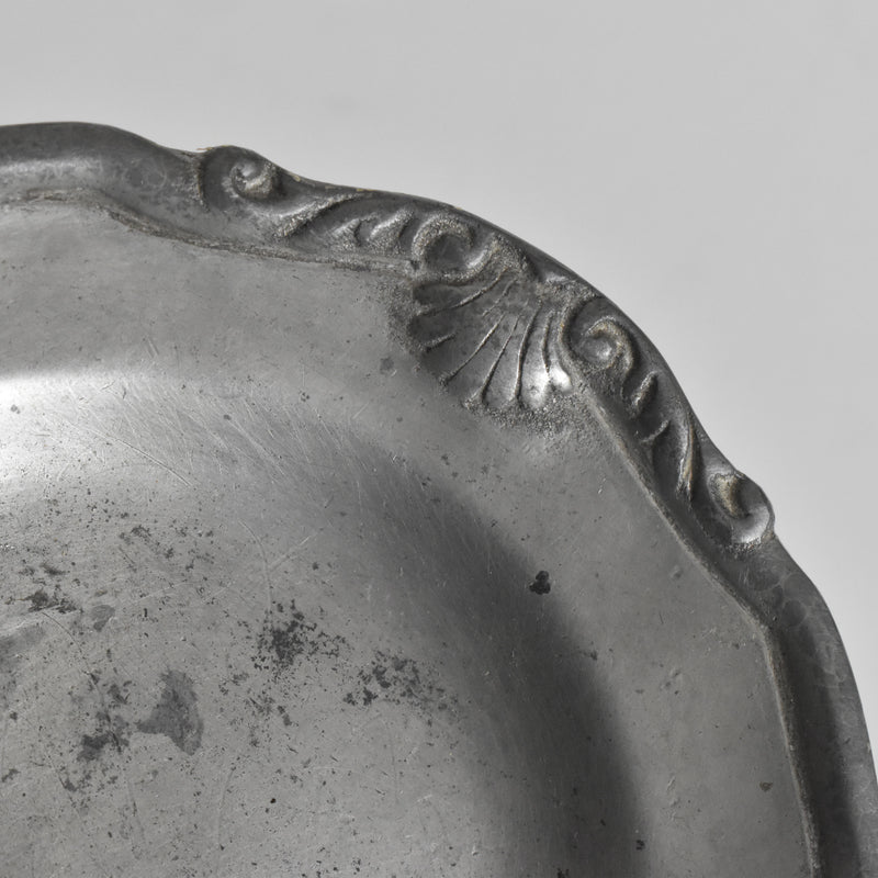 Vintage Pewter Bottle Coaster M