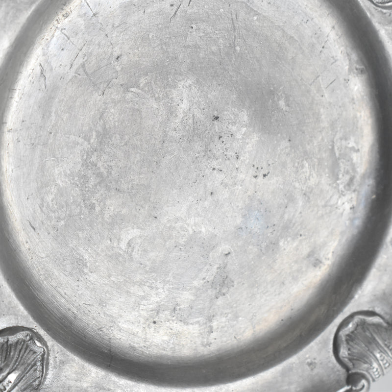 Vintage Pewter Bottle Coaster Finstain A