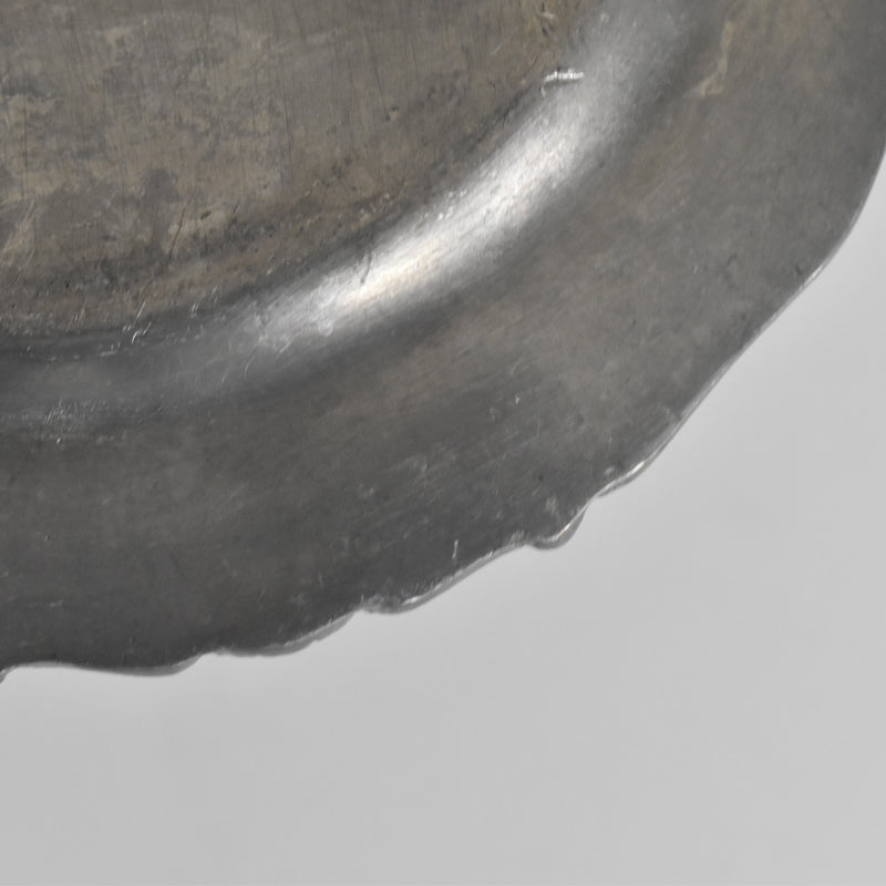 Vintage Pewter Bottle Coaster Finstain A