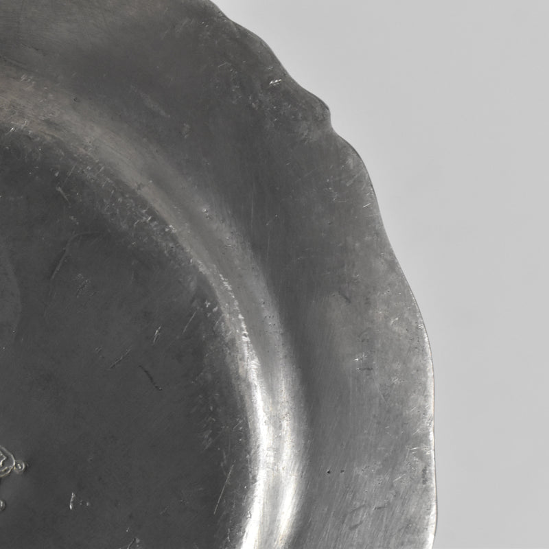 Vintage Pewter Bottle Coaster Finstain A