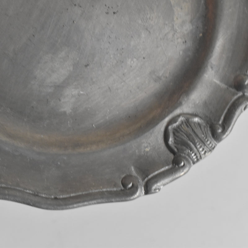 Vintage Pewter Bottle Coaster Finstain A