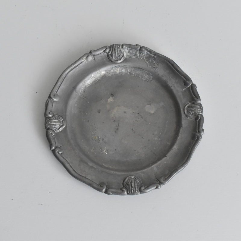 Vintage Pewter Bottle Coaster Finstain B