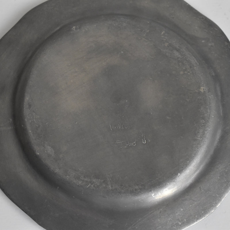 Vintage Pewter Bottle Coaster Finstain B