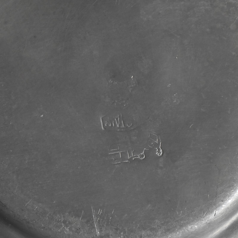 Vintage Pewter Bottle Coaster Finstain B