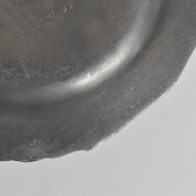 Vintage Pewter Bottle Coaster Finstain B