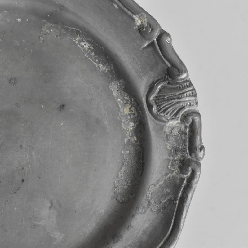 Vintage Pewter Bottle Coaster Finstain B
