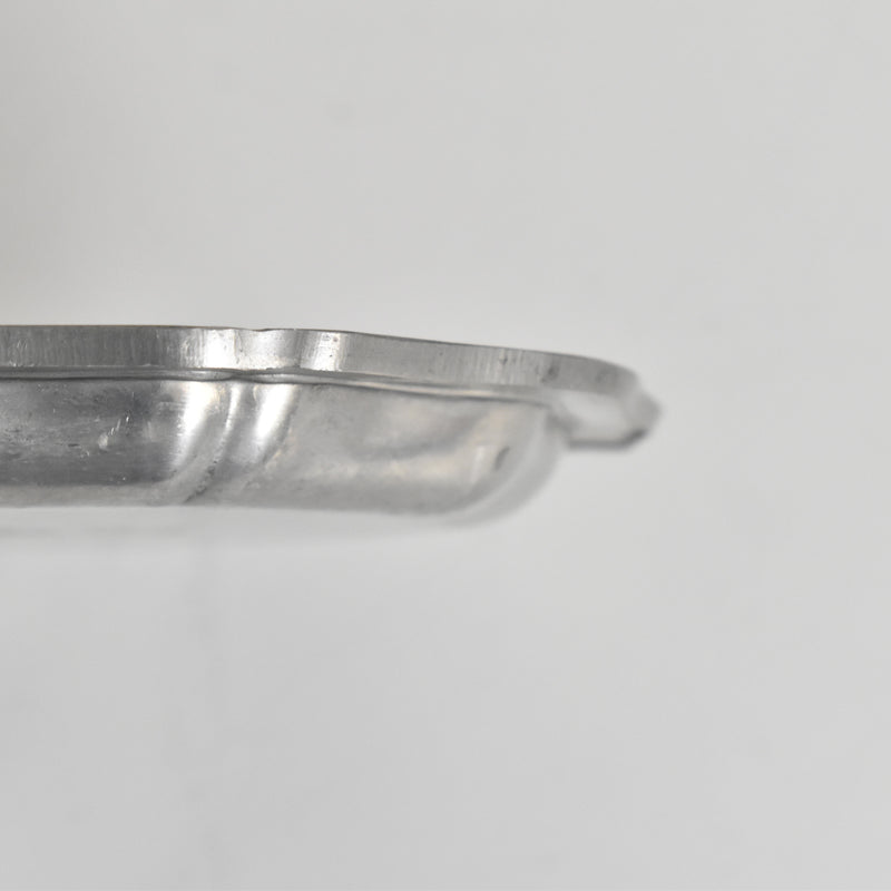 Vintage Pewter Bottle Coaster J.H A