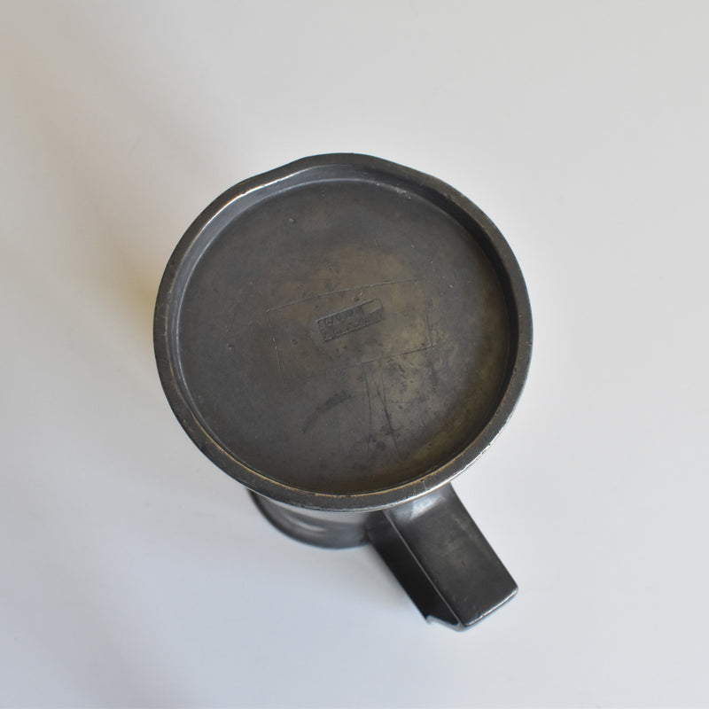 Antique Pewter Measuring Cup, SCATTA à Chalon