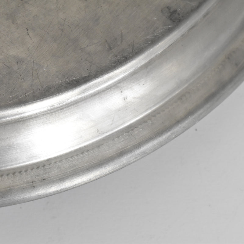 Vintage Pewter Oval Plate