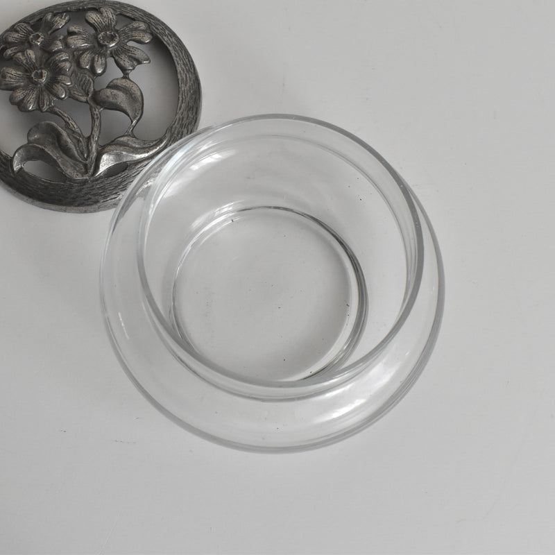 Vintage Pewter Potpourri
