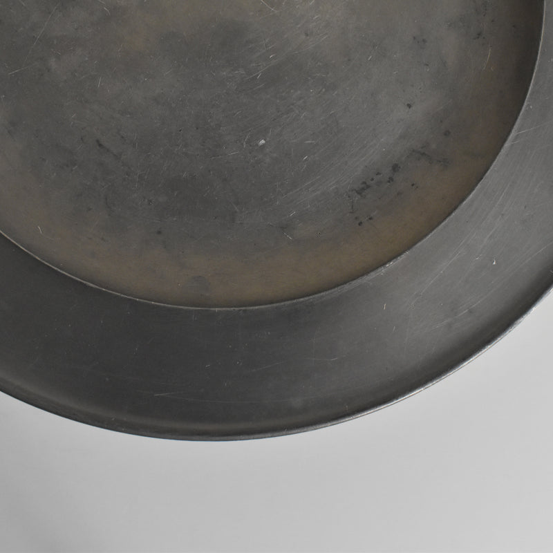 Vintage Pewter Plate