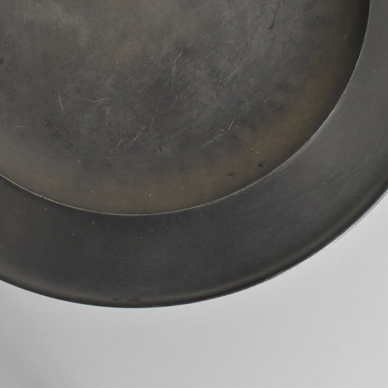 Vintage Pewter Plate