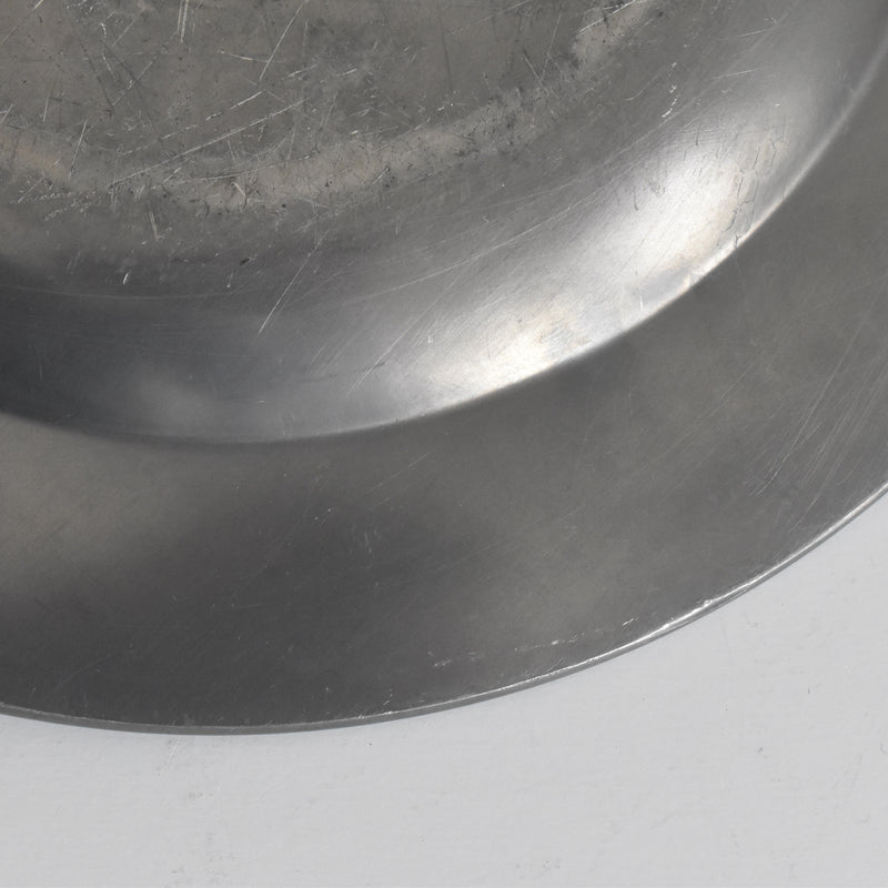 Vintage Pewter Plate