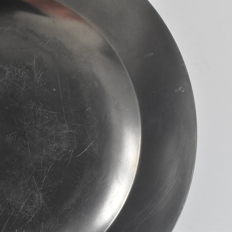 Vintage Pewter Plate