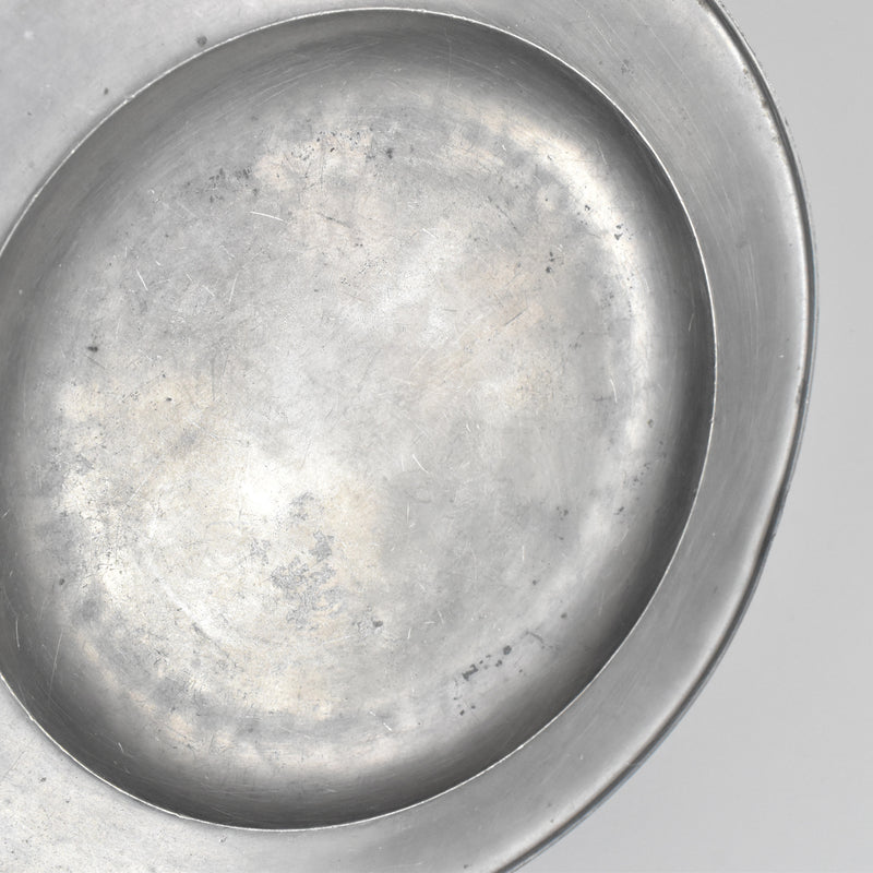 Vintage Pewter Plate