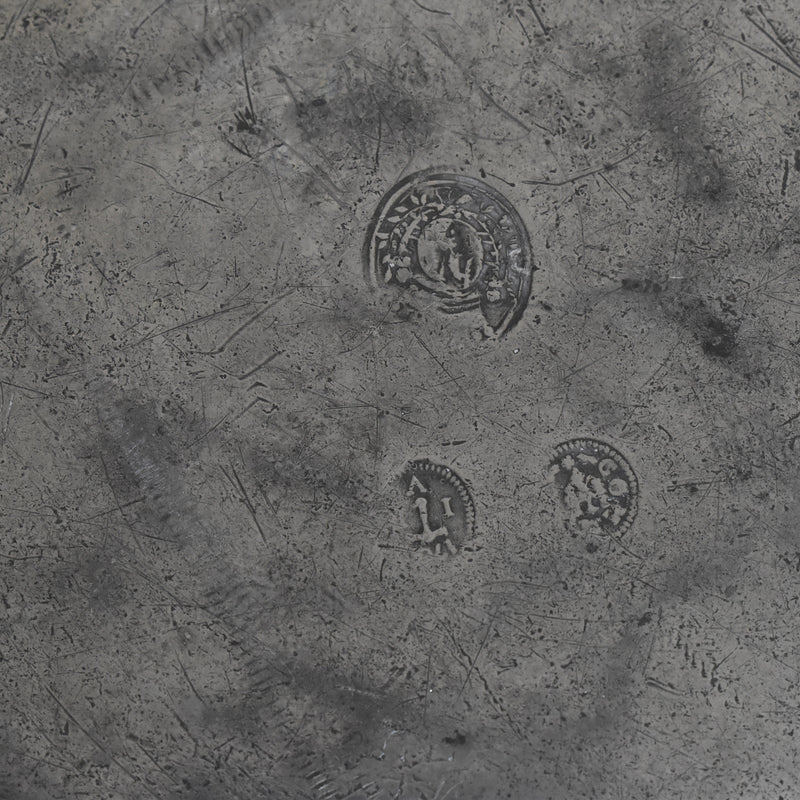 アンティークピューター ラウンドプレート