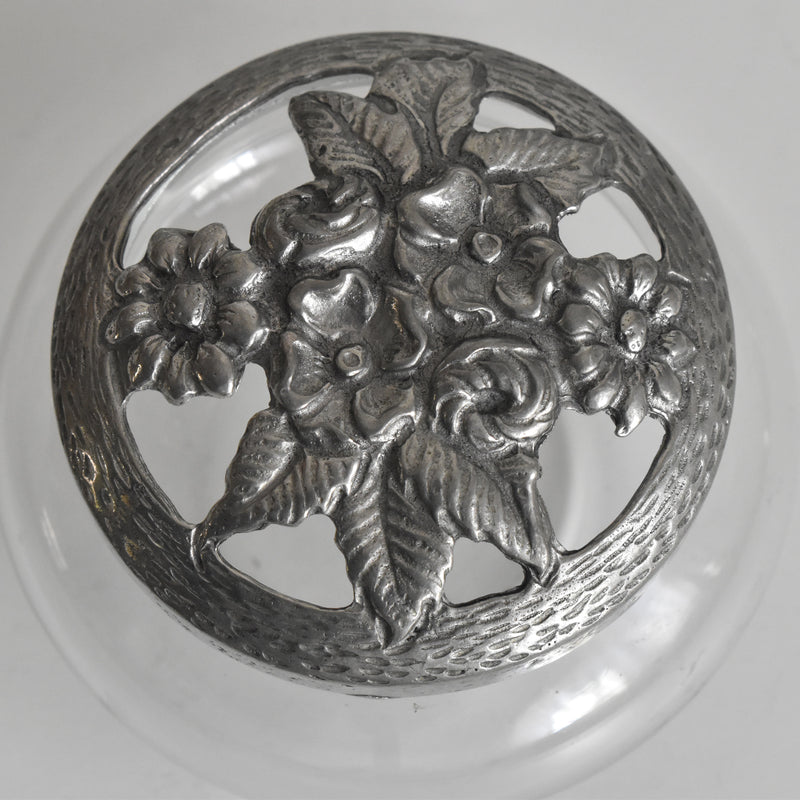 Vintage Pewter Potpourri Bouquet