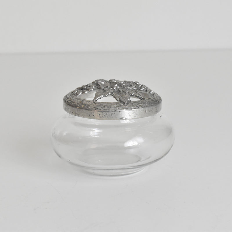 Vintage Pewter Potpourri Bouquet