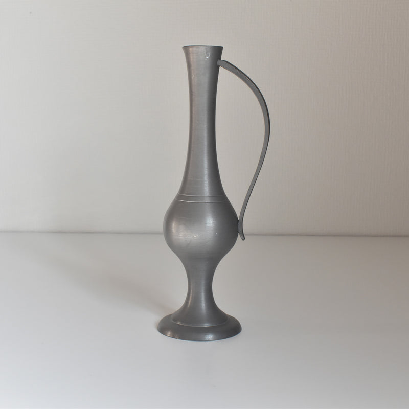 Vintage Pewter Single-Flower Vase A.P.E France