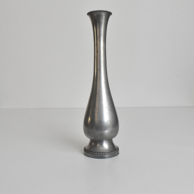 アンティークピューター 花器 Louis Houzeaux