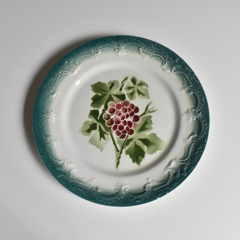 Antique Plate Pexonne Raisins A