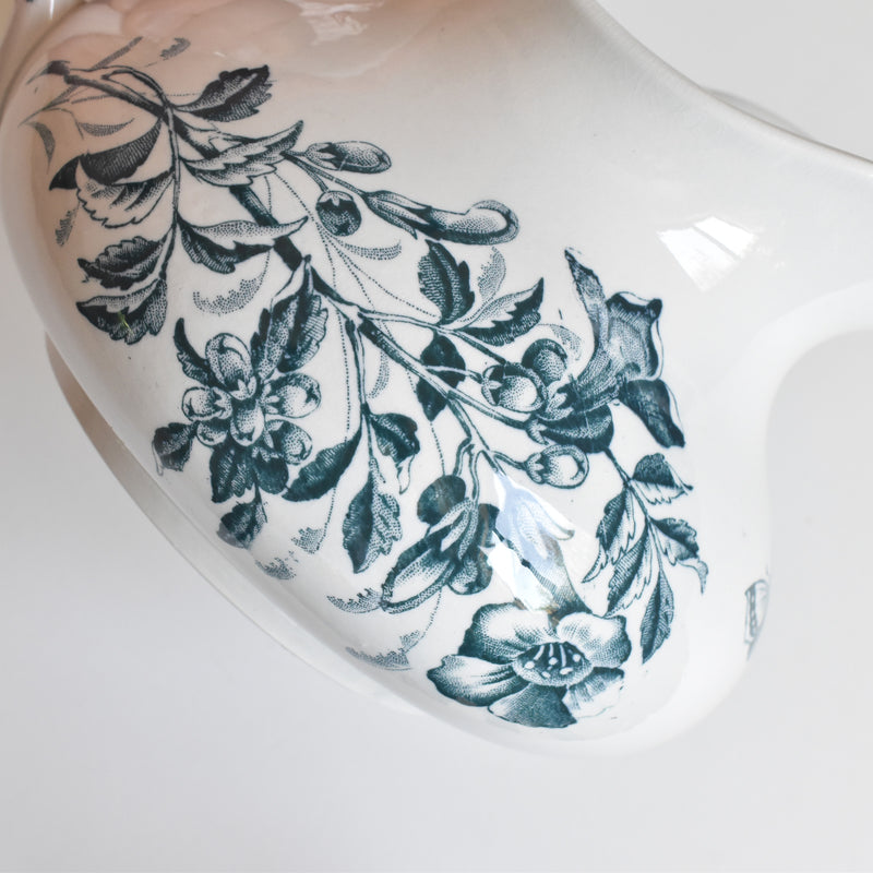 Antique Pitcher Badonviller Jasmin