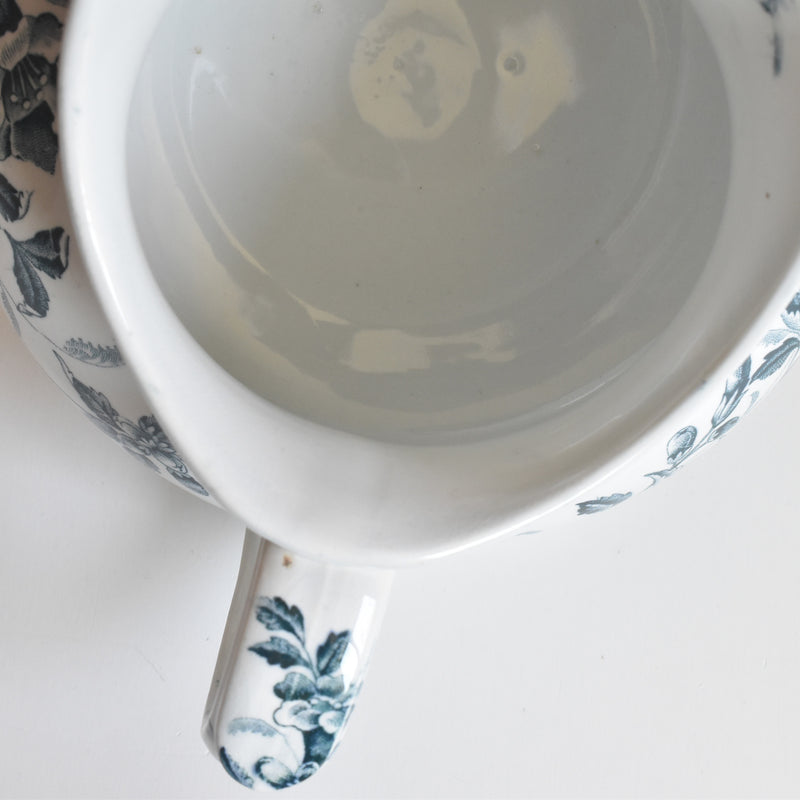 Antique Pitcher Badonviller Jasmin