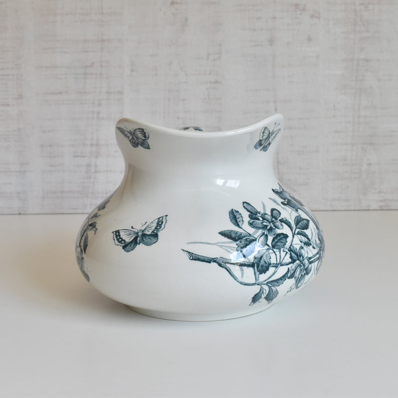 Antique Pitcher Badonviller Jasmin